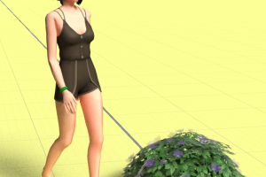 如何导出Sims 4人物及物品并在Adobe Substance 3D Stager中渲染